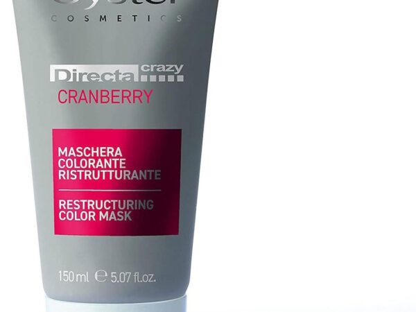 Тонуюча маска для волосся Журавлина Oyster Directa Crazy Restructuring Color Mask CRANBERRY 150 мл.