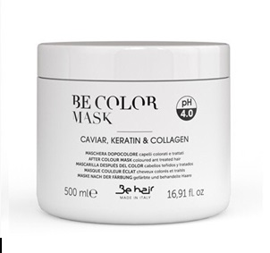 Маска після фарбування з кератином і колагеном BeHair  Be-color,500 мл.