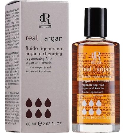 Реструктуруючий флюїд із олією аргани та кератином RR Line Argan Star, 60 мл