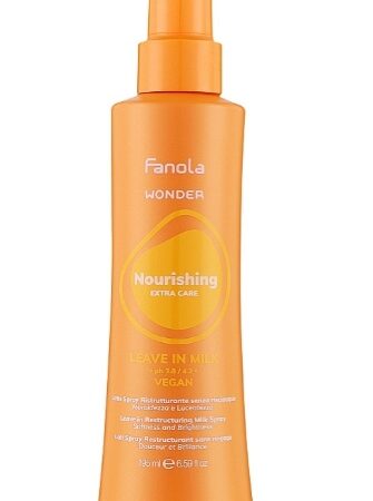 Спрей-молочко для зволоження та блиску волосся Fanola Wonder Nourishing Leabe In Milk, 195 мл