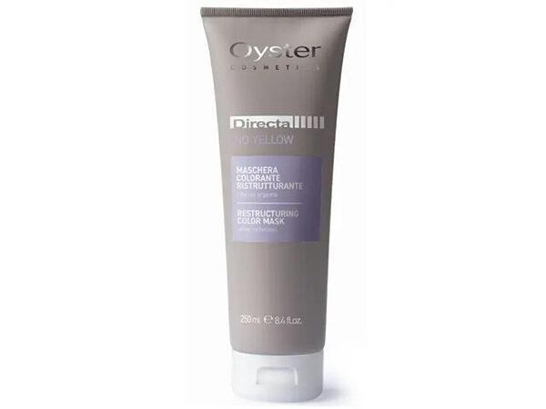 Тонуюча маска для волосся Антижовта Oyster Directa Crazy Restructuring Color Mask NO YELLOW 250 ml