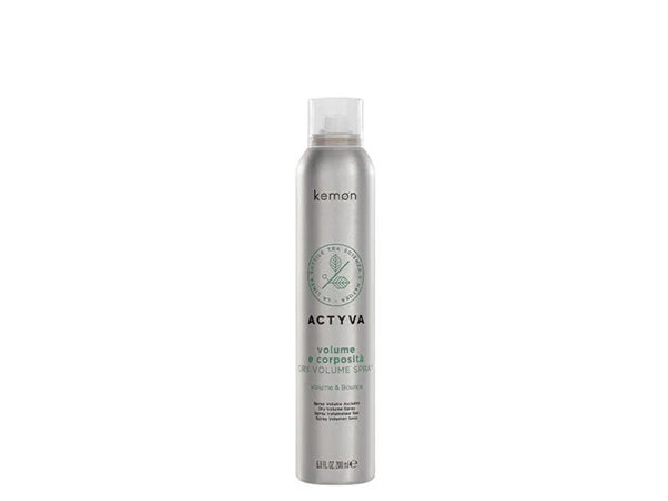 Абсорбуючий спрей для об'єму Kemon Actyva Volume e Corposita Dry Volume Spray 200 мл