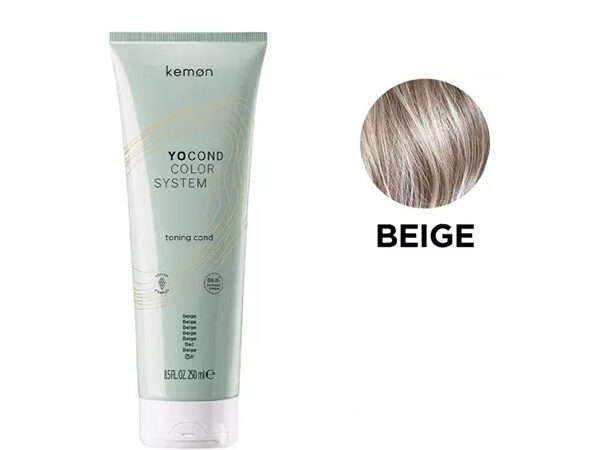 Тонуюча маска для волосся Беж Kemon Yo Color System Yo Cond BEIGE 250 мл
