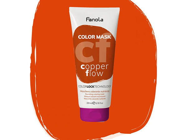 Зволожуюча маска для волосся, що тонує Мідний Потік  Fanola Nourishing Coloring Mask 200 ml