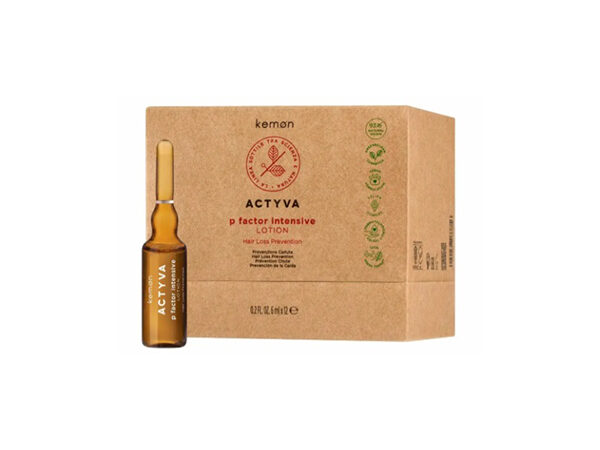 Лосьйон від випадіння волосся KEMON Actyva P Factor Intensive Lotion, 12*6 мл