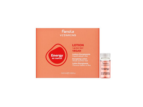 Ампули-лосьйон проти випадіння волосся Fanola Vitamins Energy Anti Hair LossLotion, 12х10 мл